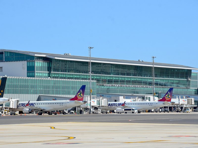 Cape Town International Airport, a popular Cape Comfort destination