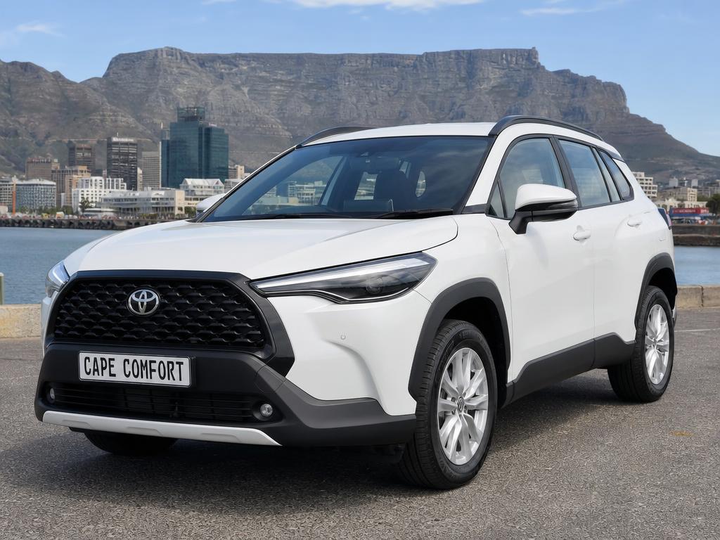 Toyota Corolla Cross used by Cape Comfort for private transfers